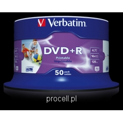 VERBATIM DVD+R PRINTABLE  Double Layer 8.5GB